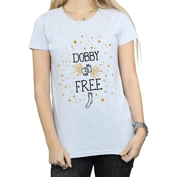 Harry Potter Womens/Ladies Dobby Is Free T-Shirt