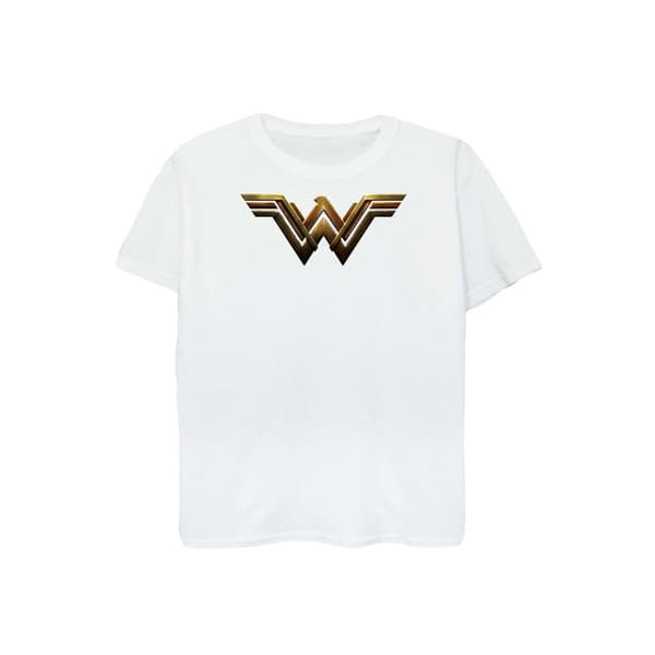 Wonder Woman Womens/Ladies Logo Cotton Boyfriend T-Shirt