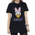 Pikkukuva 5 / 5: Disney Womens/Ladies Daisy Duck Face Cotton Boyfriend T-Shirt