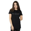 Miniatyrbilde 1 av 3: Friends Womens/Ladies Logo Boyfriend Cotton T-Shirt