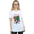 Miniatyrbild 1 av 3: Marvel Pojkvänströja i bomull från Hero Group - dam/dam