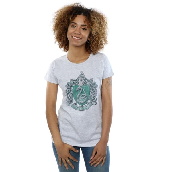 Harry Potter Dame/Slytherin T-shirt til kvinder/damer