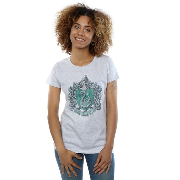 Harry Potter Dame/Slytherin T-shirt til kvinder/damer