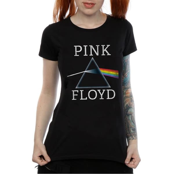 Pink Floyd Womens/Ladies Dark Side Of The Moon Prism Cotton T-Shirt