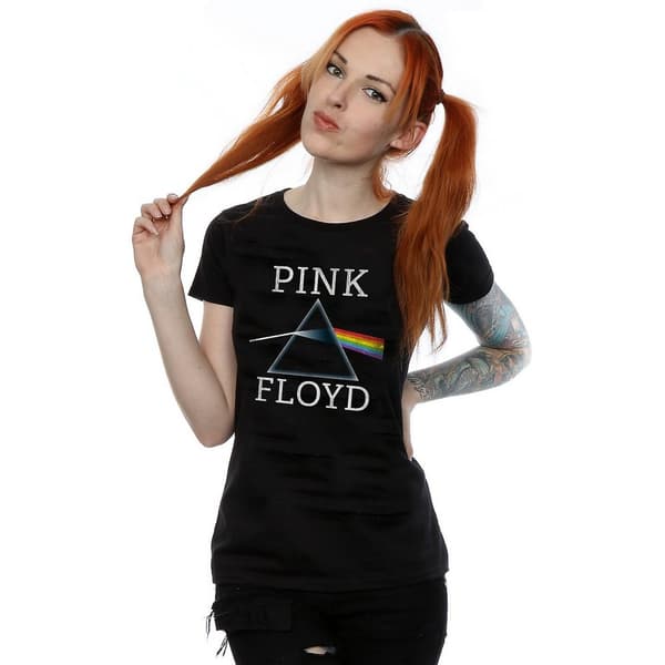 Pink Floyd Womens/Ladies Dark Side Of The Moon Prism Cotton T-Shirt