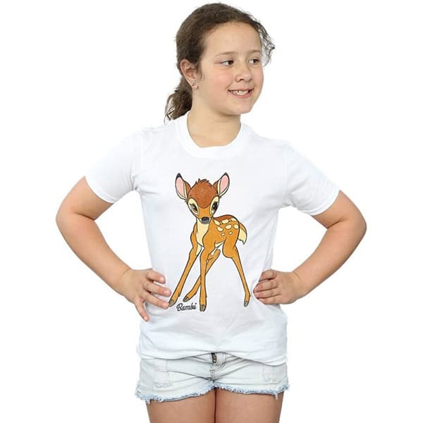 Bambi Girls Classic Cotton T-Shirt