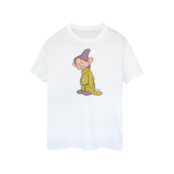 Snow White And The Seven Dwarfs Womens/Ladies Dopey Cotton Boyfriend T-Shirt