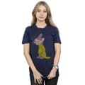 Pikkukuva 2 / 5: Snow White And The Seven Dwarfs Womens/Ladies Dopey Cotton Boyfriend T-Shirt
