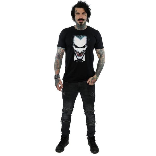 The Joker Mens Alex Ross Cotton T-Shirt