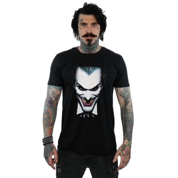 The Joker Mens Alex Ross Cotton T-Shirt