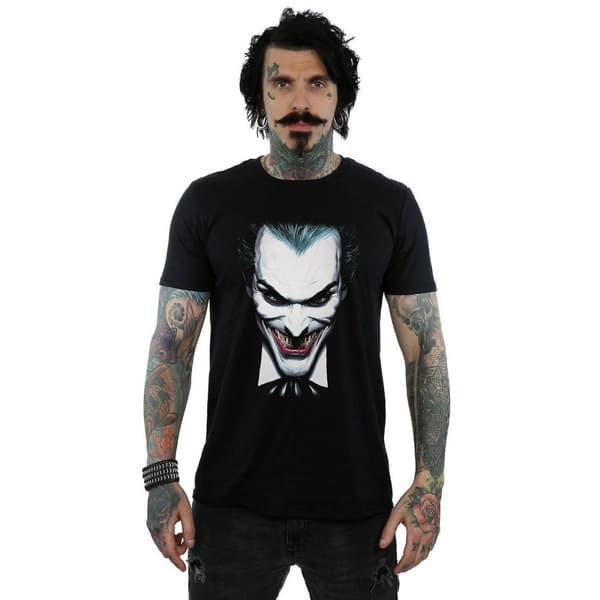 The Joker Mens Alex Ross Cotton T-Shirt