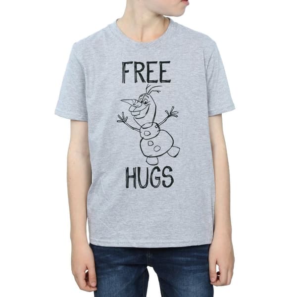 Frozen Pojkar Free Hugs Olaf T-shirt