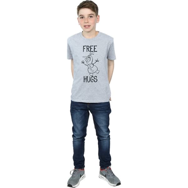 Frozen Pojkar Free Hugs Olaf T-shirt