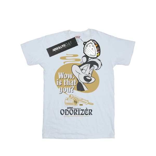 Looney Tunes Mens Odorizer Pepe Le Pew Cotton T-Shirt