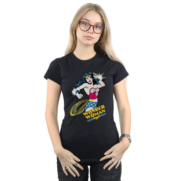 Wonder Woman Womens/Ladies Lasso Cotton T-Shirt