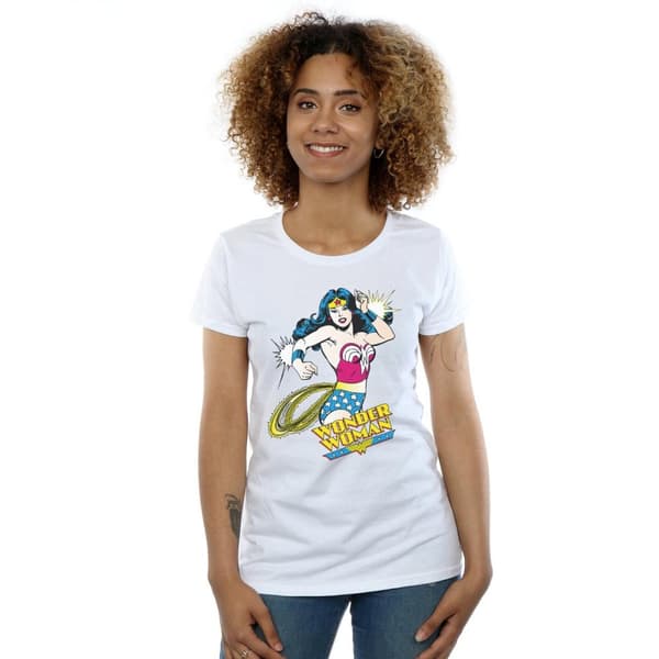Wonder Woman Womens/Ladies Lasso Cotton T-Shirt