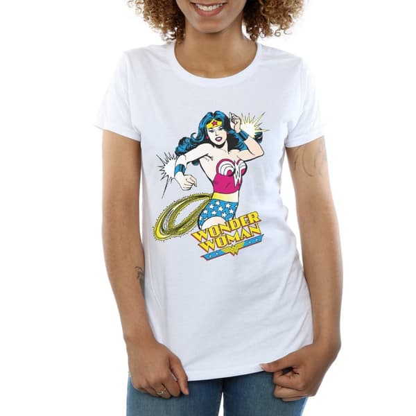 Wonder Woman Womens/Ladies Lasso Cotton T-Shirt