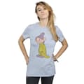 Pikkukuva 2 / 4: Snow White And The Seven Dwarfs Womens/Ladies Classic Dopey Boyfriend T-Shirt