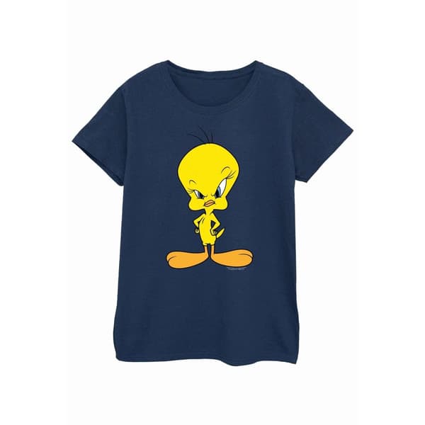 Looney Tunes Angry Tweety - bomulls-T-shirt för damer/kvinnor