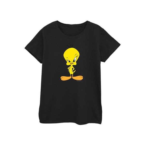 Looney Tunes Angry Tweety - bomulls-T-shirt för damer/kvinnor