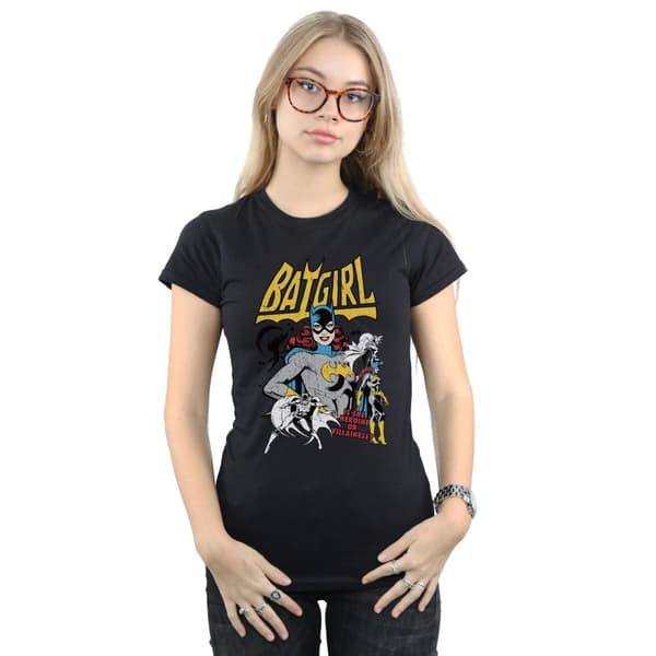DC Comics Womens/Ladies Heroine Or Villainess Batgirl Cotton T-Shirt