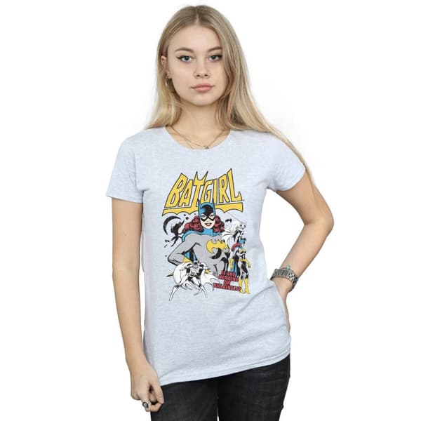 DC Comics Womens/Ladies Heroine Or Villainess Batgirl Cotton T-Shirt