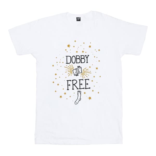 Harry Potter Girls Dobby Is Free Cotton T-Shirt
