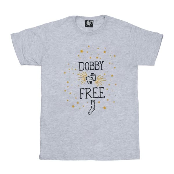 Harry Potter Girls Dobby Is Free Cotton T-Shirt