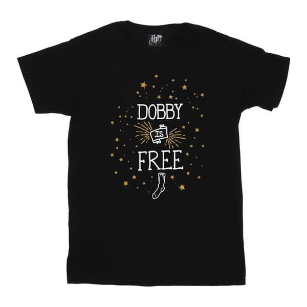 Harry Potter Girls Dobby Is Free Cotton T-Shirt