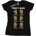 Miniatyrbilde 1 av 5: Guardians Of The Galaxy Womens/Ladies Today´s Mood Baby Groot Cotton Boyfriend T-Shirt