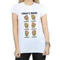 Miniatyrbilde 2 av 4: Guardians Of The Galaxy Womens/Ladies Today´s Mood Baby Groot Cotton Boyfriend T-Shirt