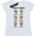 Miniatyrbilde 1 av 4: Guardians Of The Galaxy Womens/Ladies Today´s Mood Baby Groot Cotton Boyfriend T-Shirt