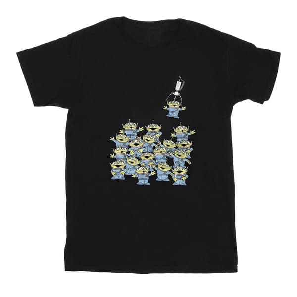Toy Story Boys The Claw Cotton T-Shirt Black 9-11 Years