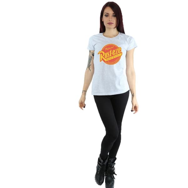 Cars Dam/Tjej - Rust-Eze T-shirt i bomull med logotyp