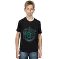 Miniatyrbillede 2 af 5: Harry Potter Boys Slytherin Distressed Cotton T-Shirt