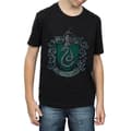 Miniatyrbillede 1 af 5: Harry Potter Boys Slytherin Distressed Cotton T-Shirt