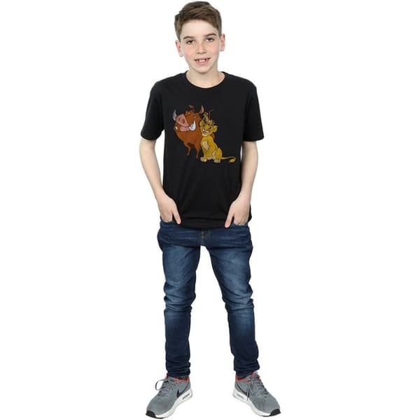 The Lion King Boys Simba, Timon And Pumbaa Cotton T-Shirt