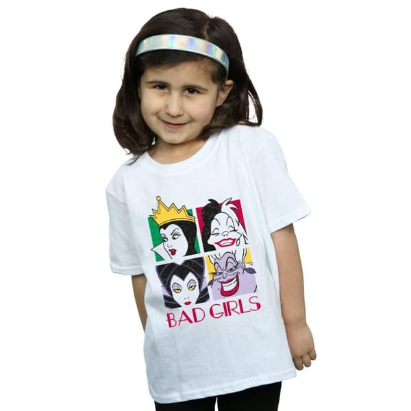Disney Princess Girls Bad Girls T-shirt i bomull
