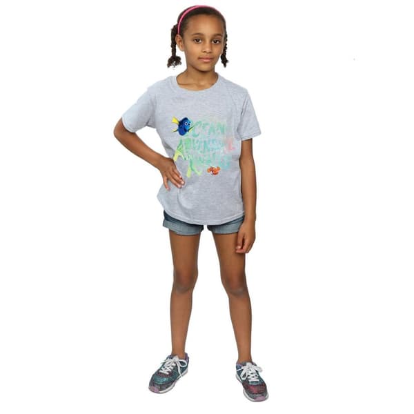 Finding Dory T-shirt i bomull med havsäventyr för flickor