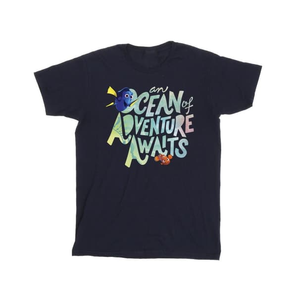Finding Dory T-shirt i bomull med havsäventyr för flickor