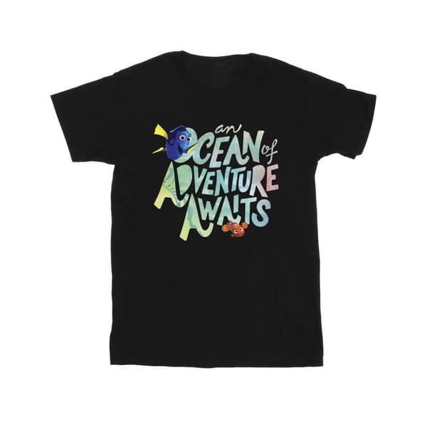 Finding Dory T-shirt i bomull med havsäventyr för flickor