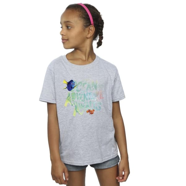 Finding Dory T-shirt i bomull med havsäventyr för flickor