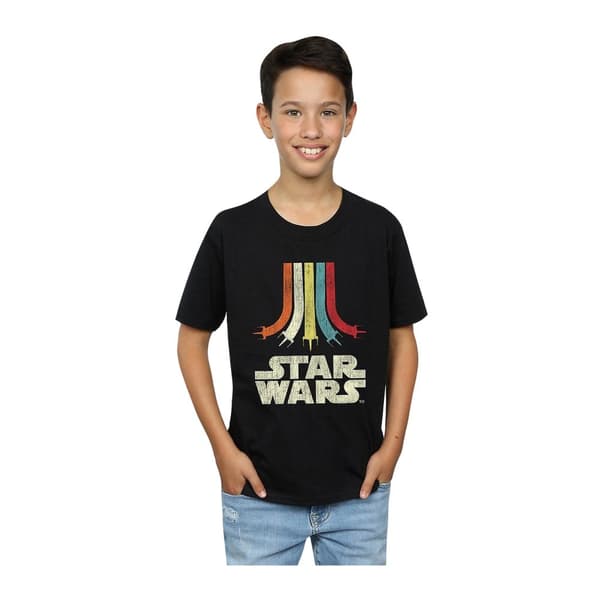 Star Wars Boys Rainbow Cotton T-Shirt