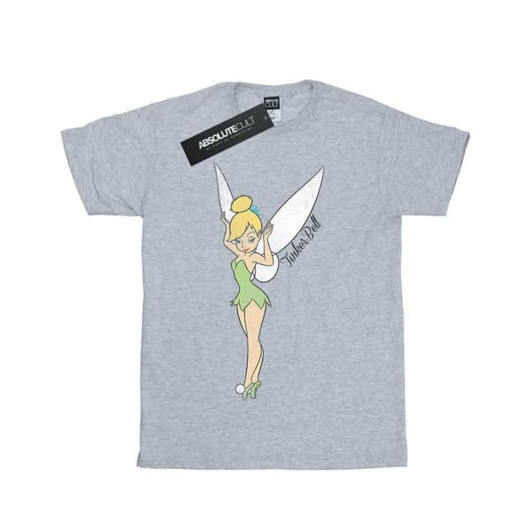 Tinkerbell Klassisk bomulls-T-shirt för flickor