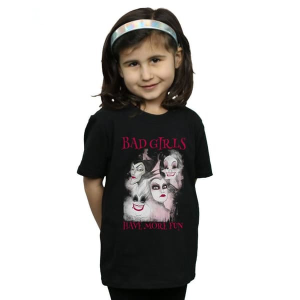 Disney Girls Bad Girls Have More Fun Cotton T-Shirt
