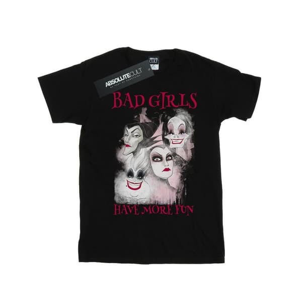 Disney Girls Bad Girls Have More Fun Cotton T-Shirt