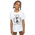 Miniatyrbillede 4 af 5: Maleficent Girls I Run This Castle Cotton T-Shirt