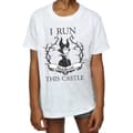 Miniatyrbillede 1 af 5: Maleficent Girls I Run This Castle Cotton T-Shirt