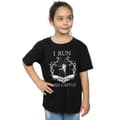 Miniatyrbillede 2 af 5: Maleficent Girls I Run This Castle Cotton T-Shirt