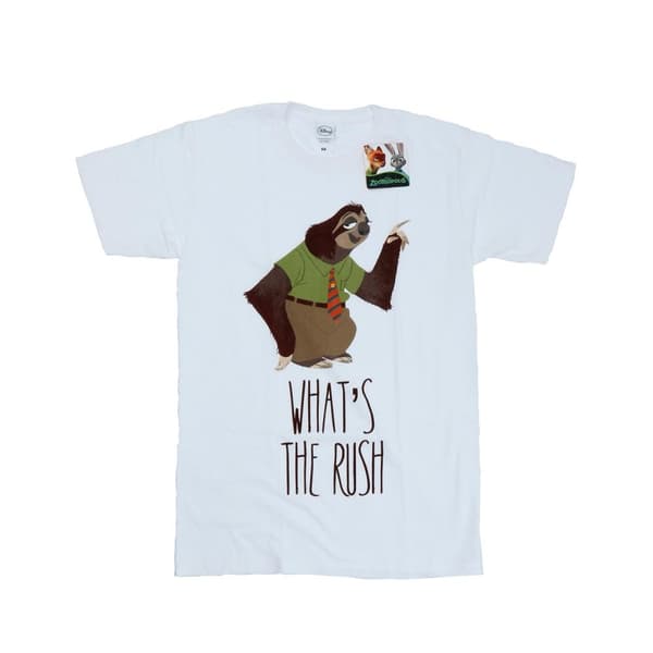 Zootropolis What´s The Rush T-shirt i bomull för herrar
